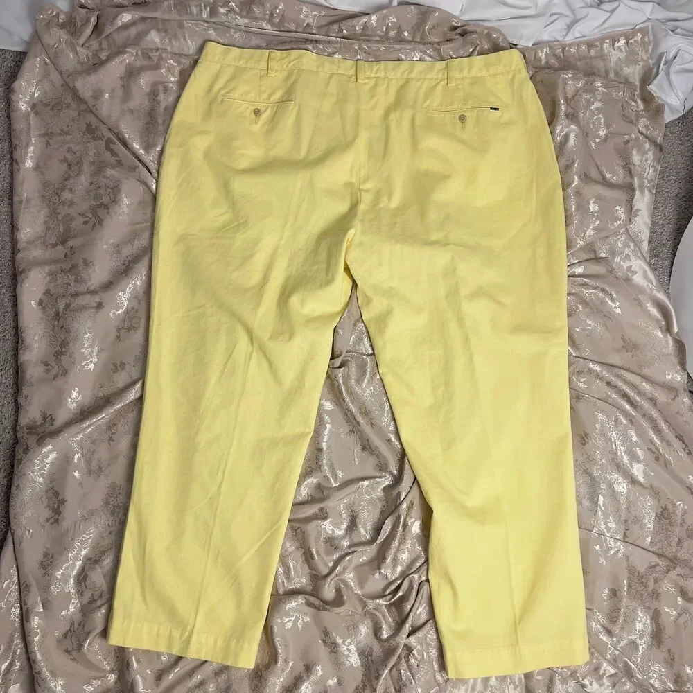 Polo Ralph Lauren Light Yellow Chinos Men's Size 50B-30 50 x 30